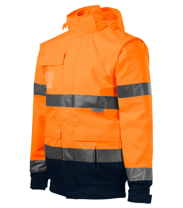 Malfini: Kurtki Odblaskowe, Ostrzegawcze 4 IN 1 Unisex 5v2